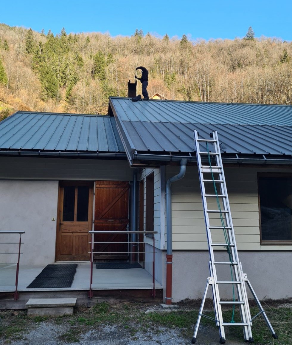 RAMONAGE CONDUIT DE CHEMINEE