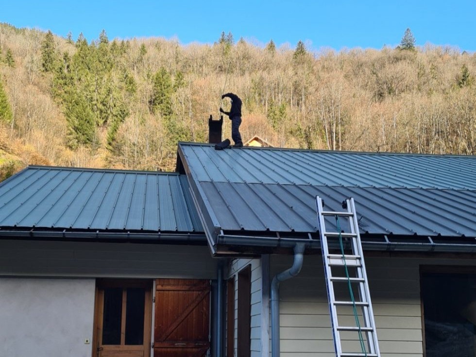 RAMONAGE CONDUIT DE CHEMINEE